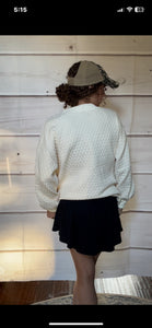 Umgee cream cardigan