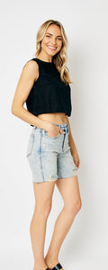 Judy blue high rise distressed Jean shorts