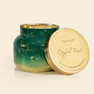 Crystal pine candle oversized jar 28oz