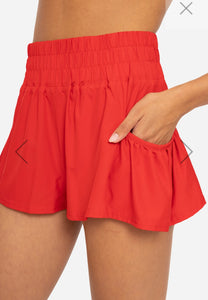 Drapey shorts- Mono B
