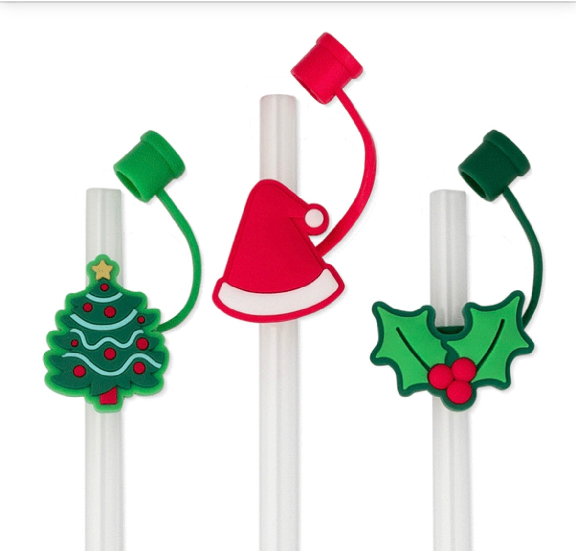 SWIG holiday straw and toppers sets