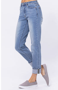 Judy Blue Rachel cuffed boyfriend jeans