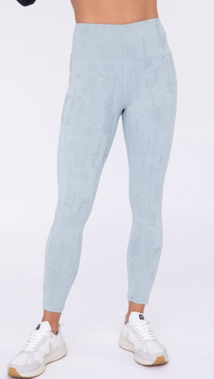 Mono B textured high waisted leggings