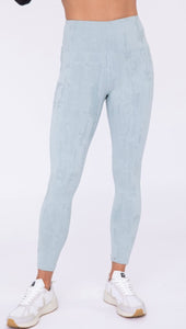 Mono B textured high waisted leggings