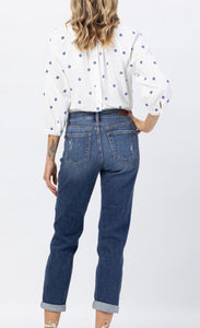 Judy Blue Danielle mid rise jeans