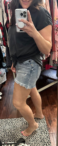 KanCan Kim mom Jean shorts