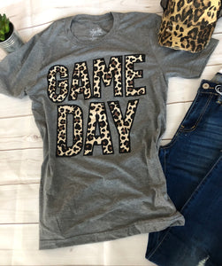 Leopard Game Day T-shirt