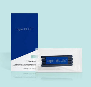 Capri blue car diffuser REFILL sticks