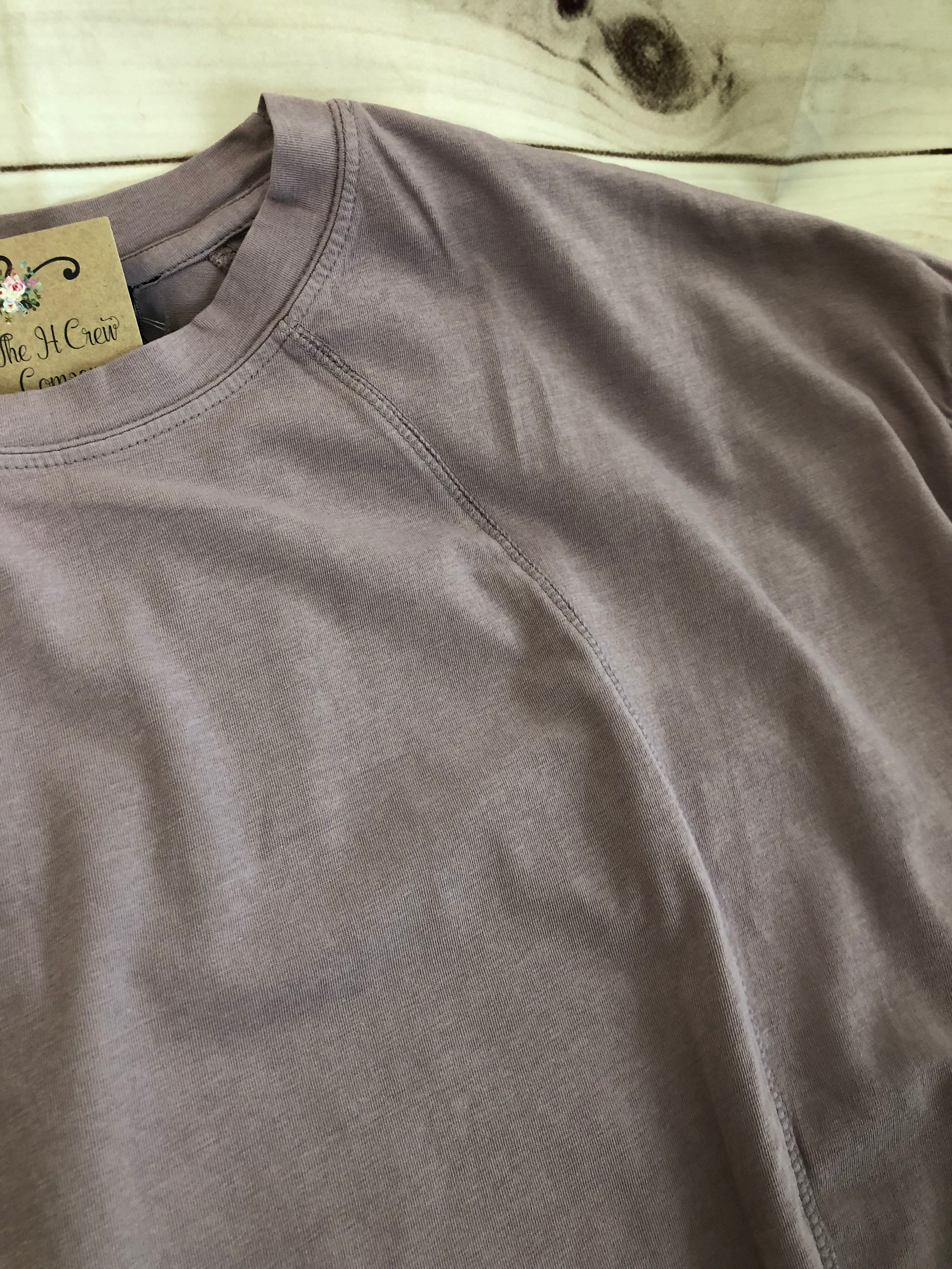 65 Mono b drop shoulder tee