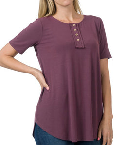 64 Button T-shirt top