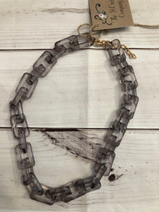 Acrylic chain necklace