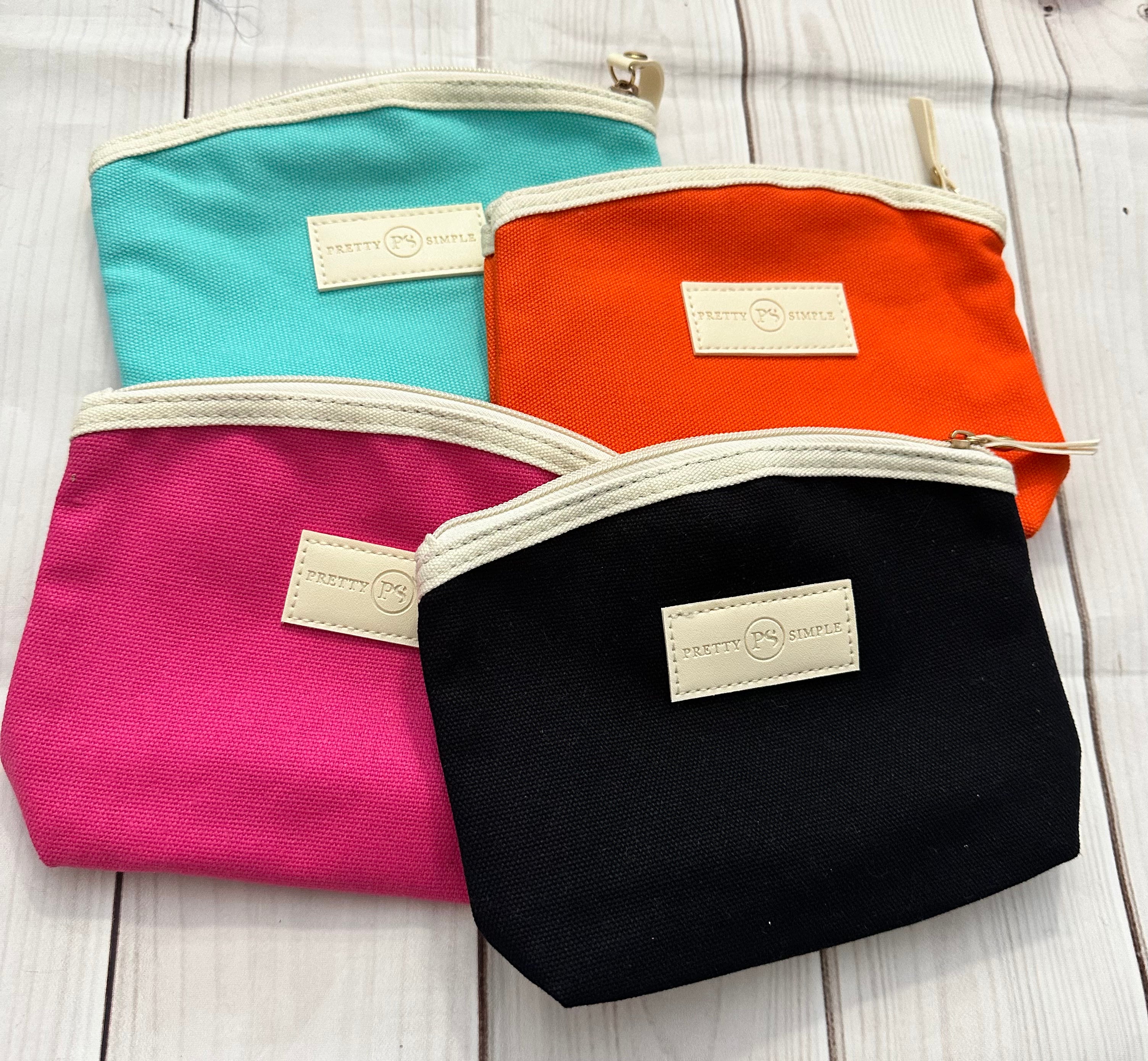 Canvas zip pouch