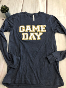 Game day long sleeve navy
