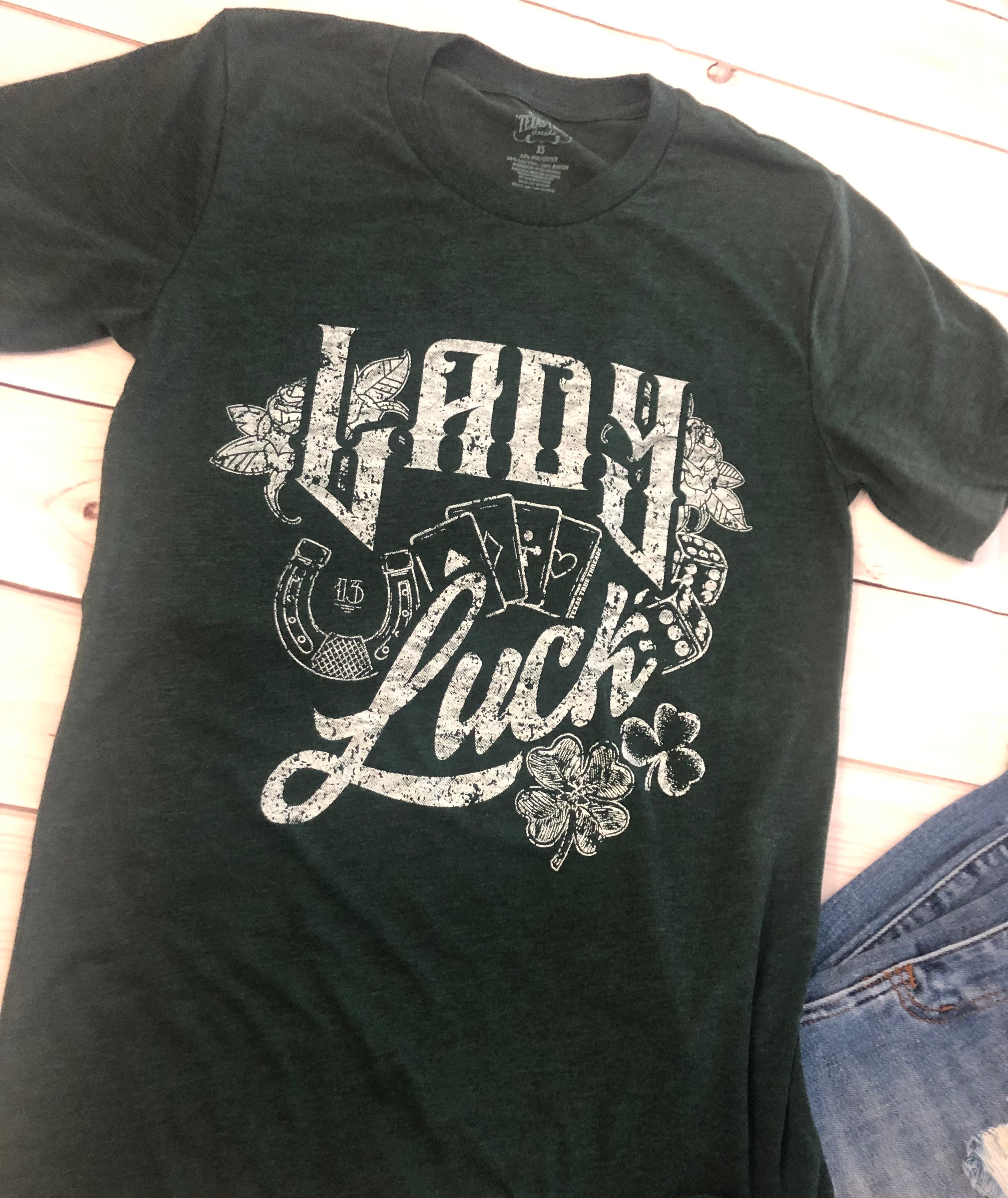 Lady Luck St Patrick’s Day T-shirt